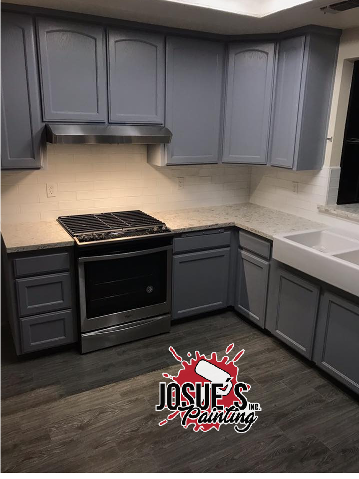 Cabinets Painting Services by Josues Painting Inc Visalia CA